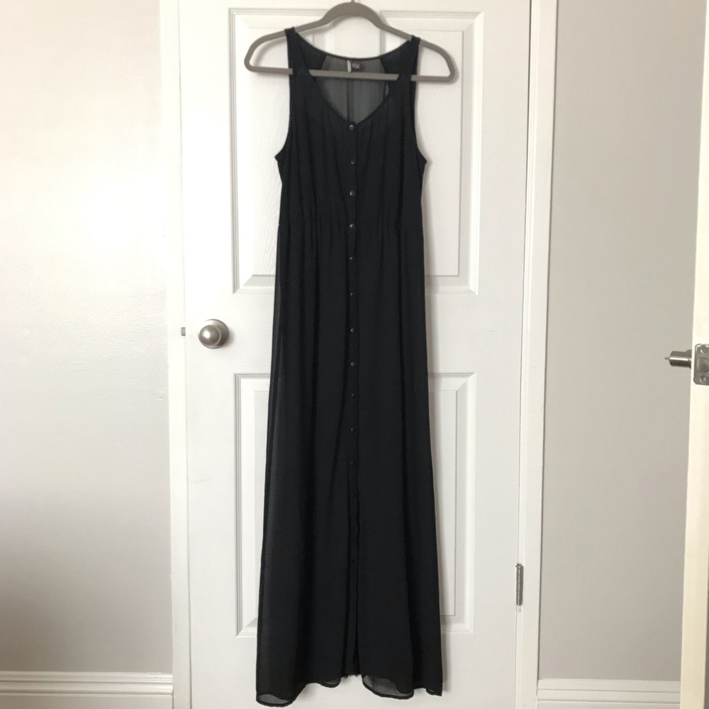 Button Up Maxi Dress